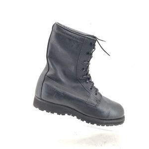 Belleville Intermediate Cold Wet Gore Tex Leather Combat Boot Men 10 1/2 W Black